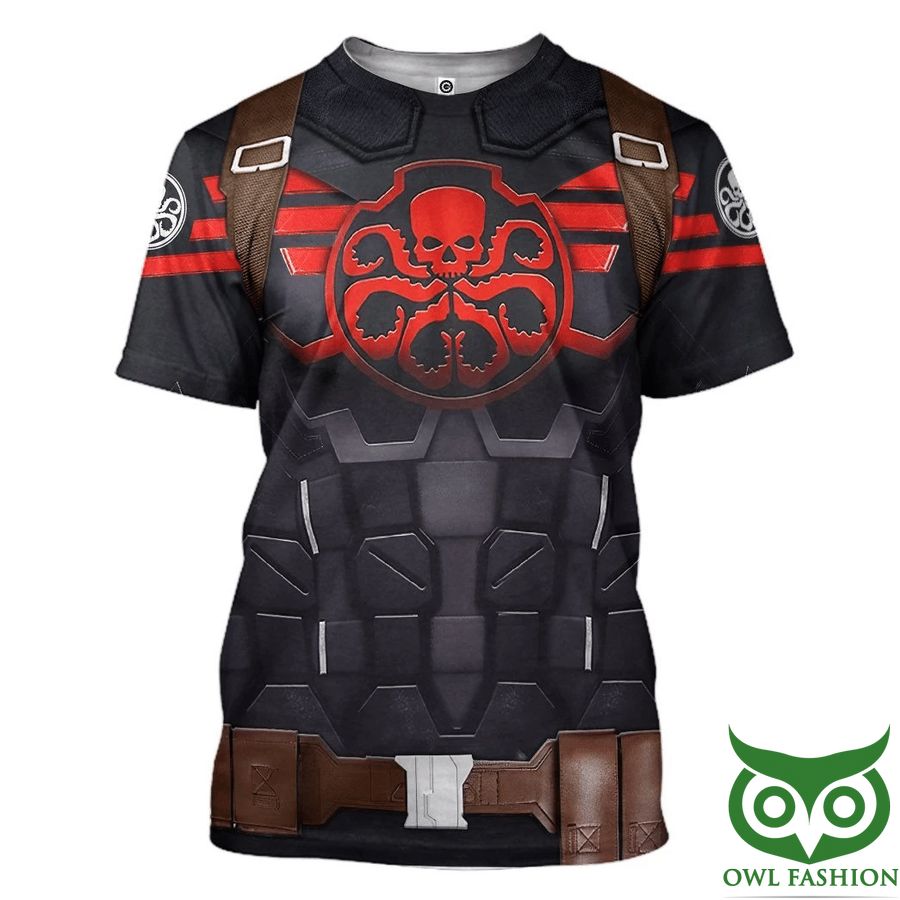 3D Captain Hydra Custom 3D T-shirt