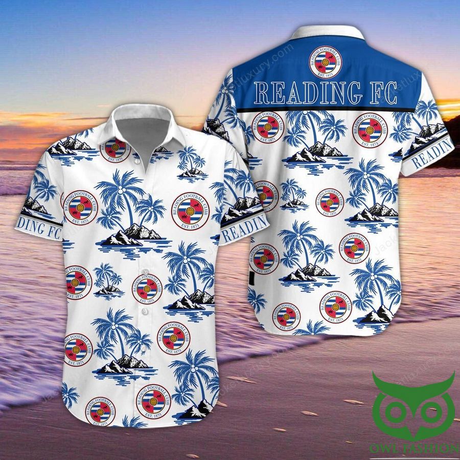 Reading F.C Button Up Shirt Hawaiian Shirt