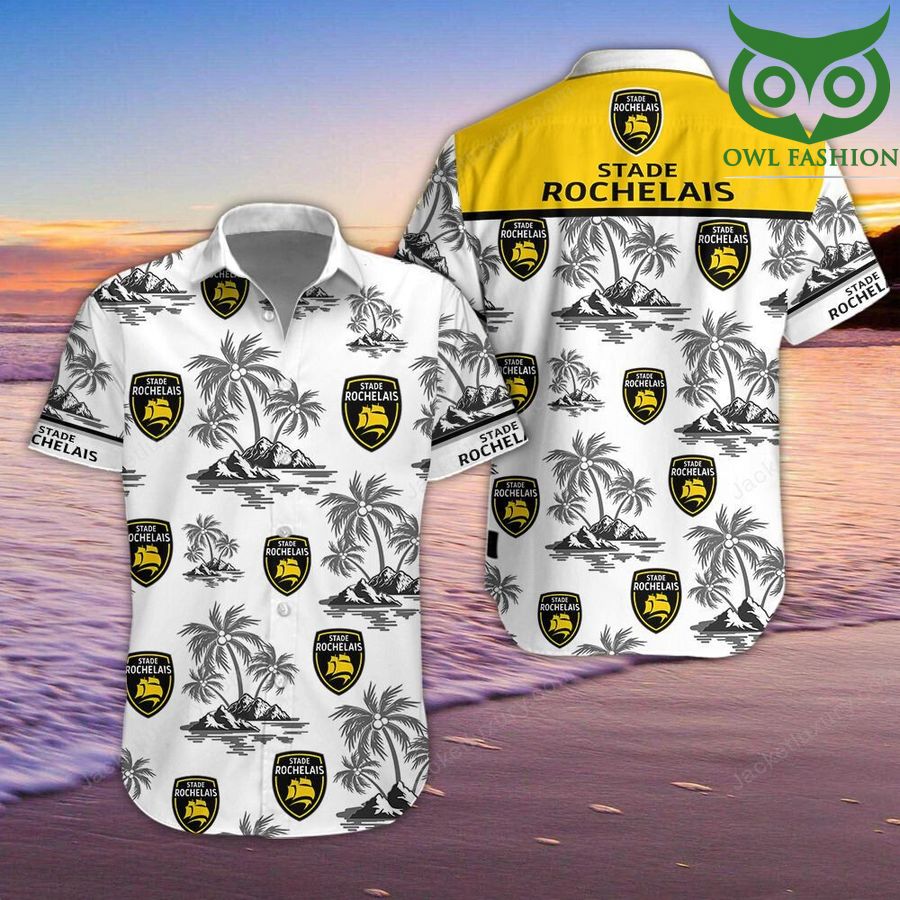 Stade Rochelais Hawaiian Shirt Hawaiian Shirt summer outfit