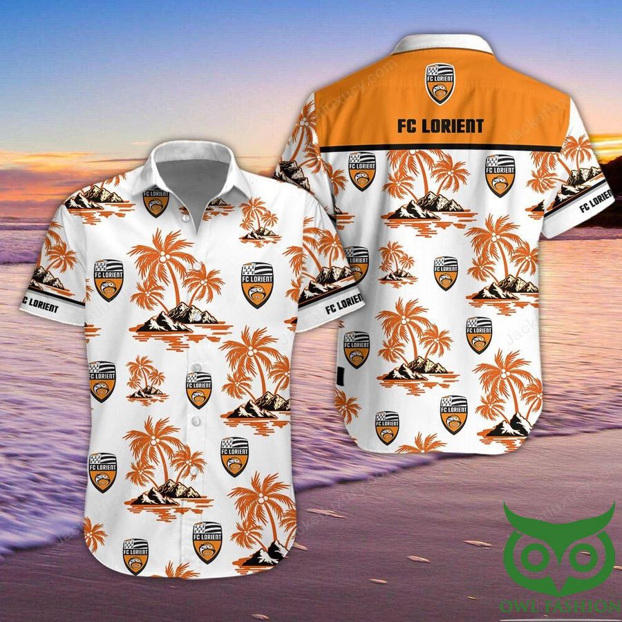 FC Lorient Short-Sleeve Hawaiian Shirt