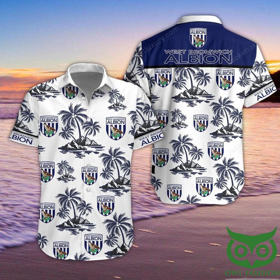 West Bromwich Albion F.C Button Up Shirt Hawaiian Shirt