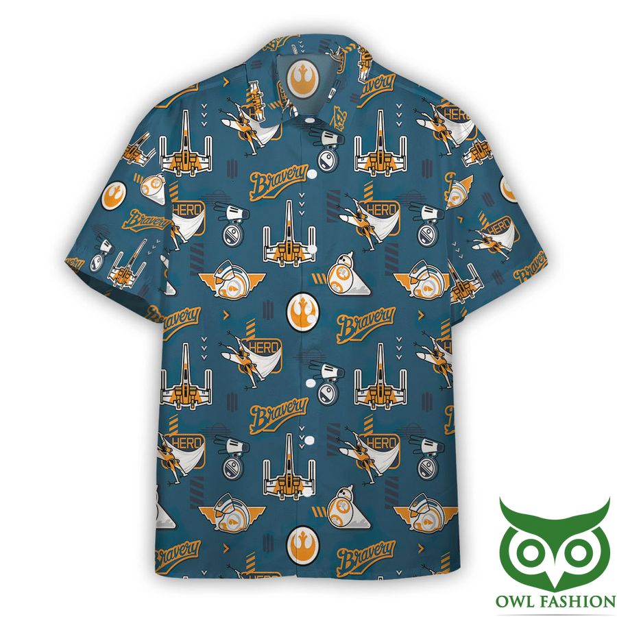 3D Star Wars Badge Custom Hawaiian Shirt