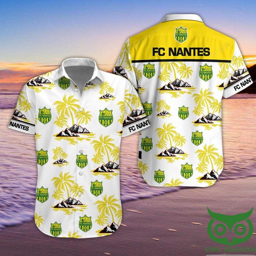 FC Nantes Short-Sleeve Hawaiian Shirt