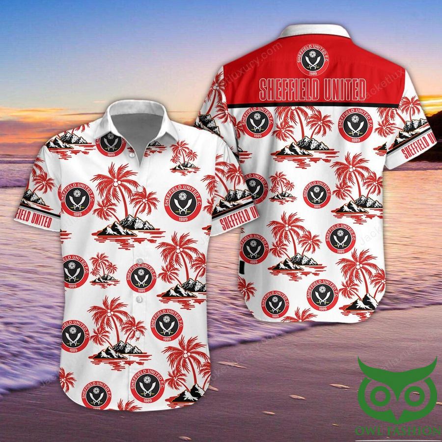 Sheffield United F.C Button Up Shirt Hawaiian Shirt