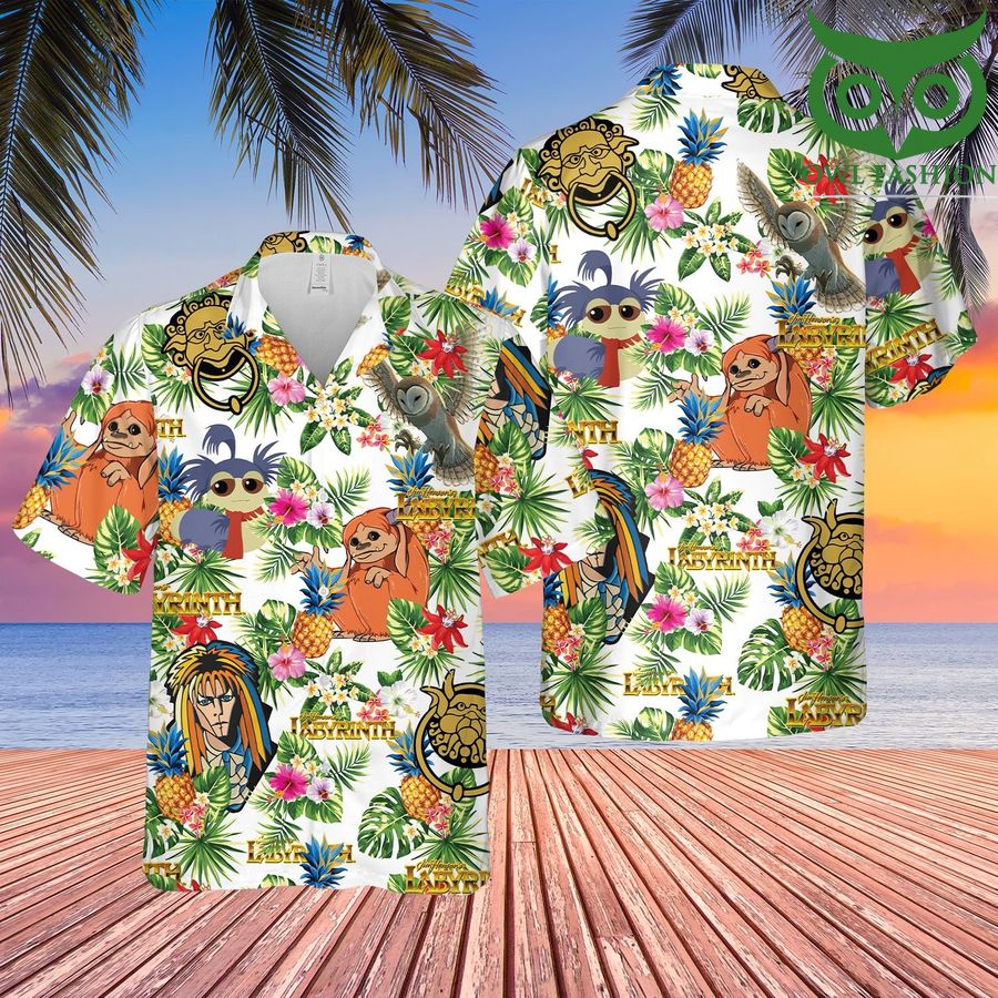 Labyrinth Aloha Summer Beach Hawaii Style Hawaiian Shirt 