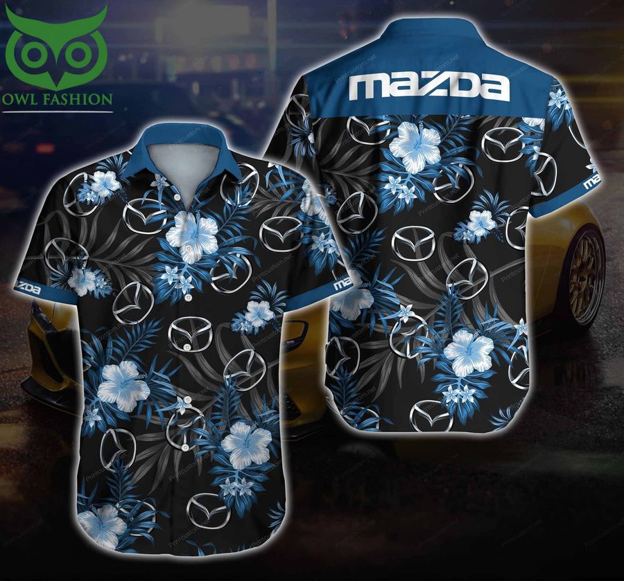 Mazda Hawaiian Shirt Summer Shirt