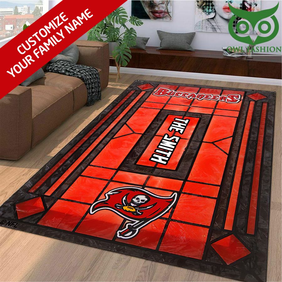 Tampa Bay Buccaneers personalized Limited Edition 3D Full Printing Rug