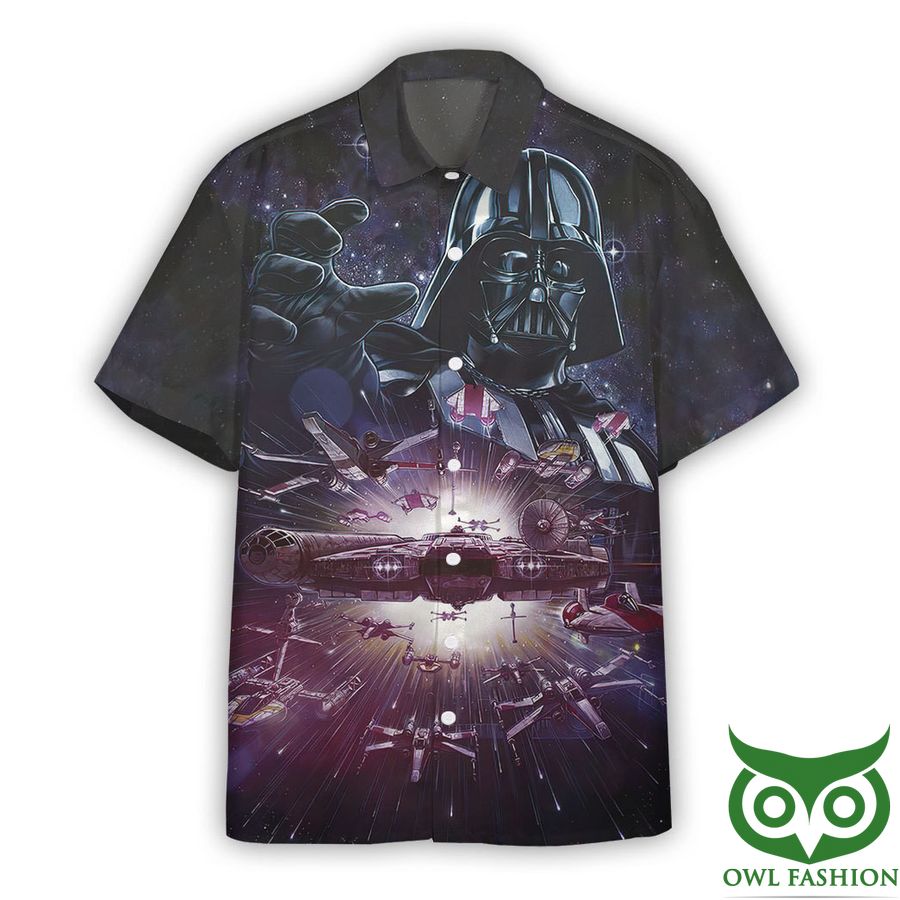 3D Star Wars Control The Galaxy Custom Short Sleeves Shirt