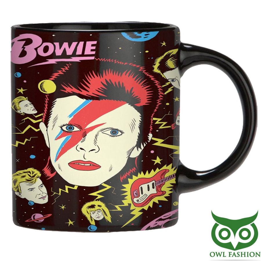 36 The Chameleon of Rock David Bowie Brown Mug
