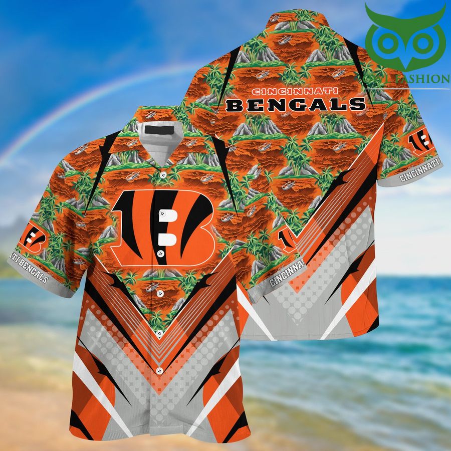 89 Cincinnati Bengals Tropical Summer Hawaiian Shirt