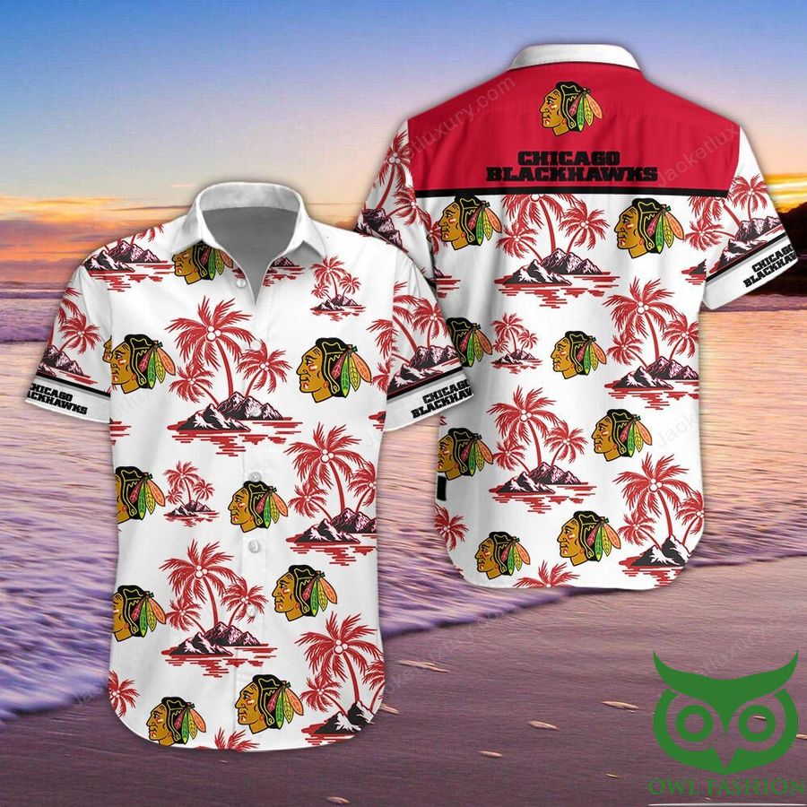 Chicago Blackhawks Summer Shirt Hawaiian Shirt