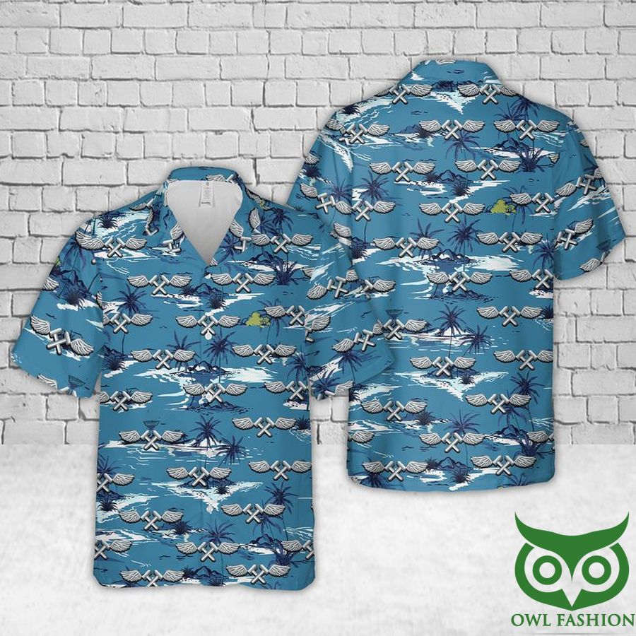 US Navy AM Hawaiian Shirt Summer Shirt