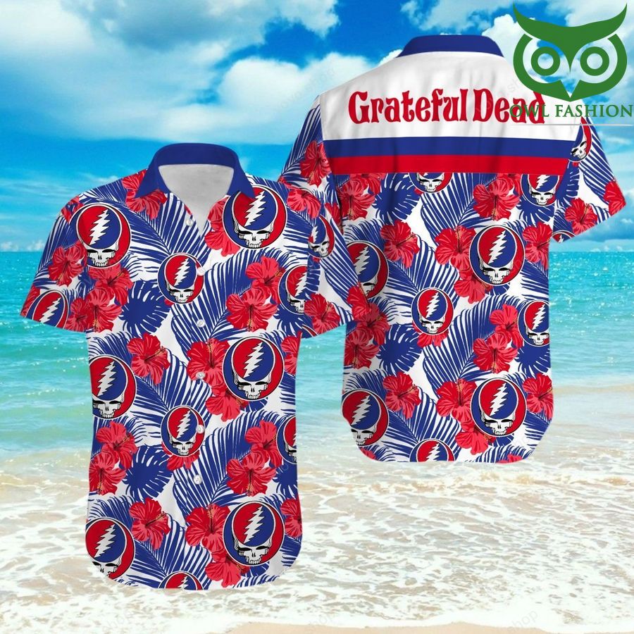 Grateful Dead 3D Hawaii Shirts summer