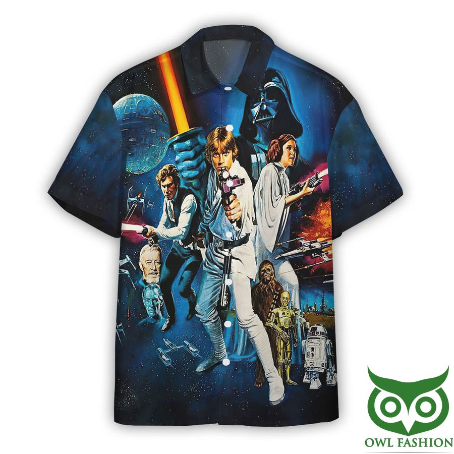3D Star Wars The Force 2 Custom Short Sleeves Shirt