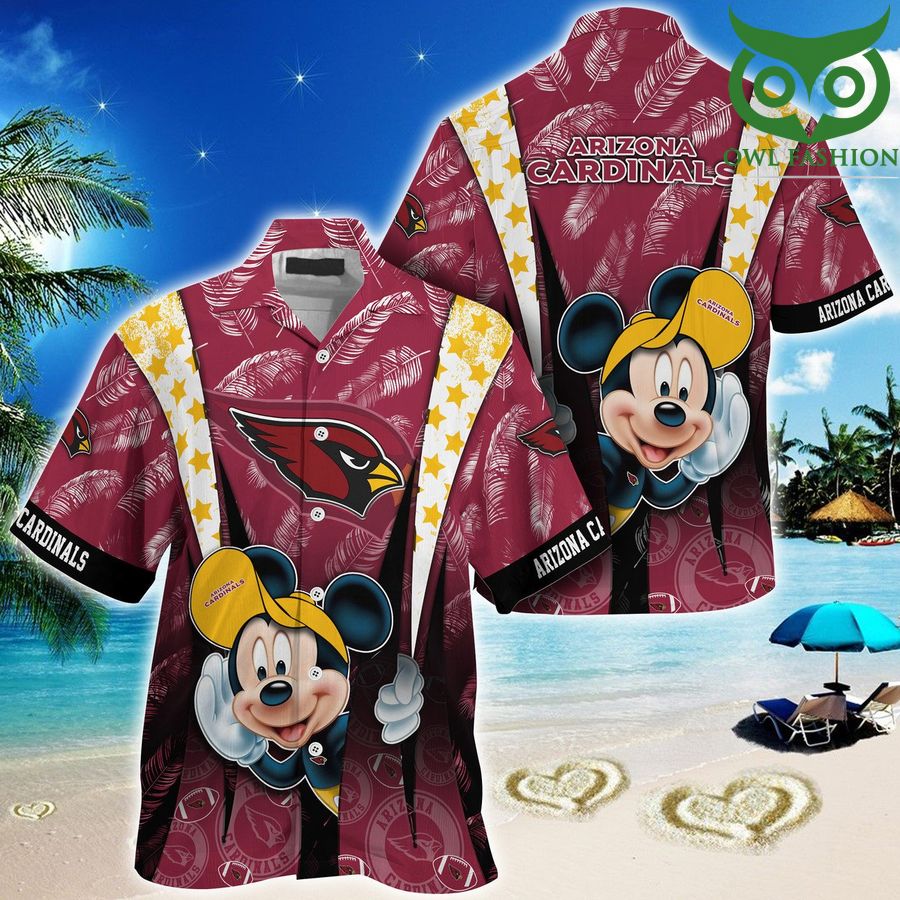 Arizona Cardinals Mickey Hawaiian Shirt