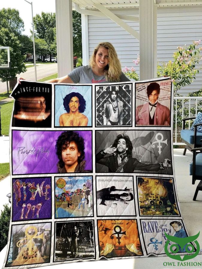 The Artist Prince Square Album Covers Quilt Blanket