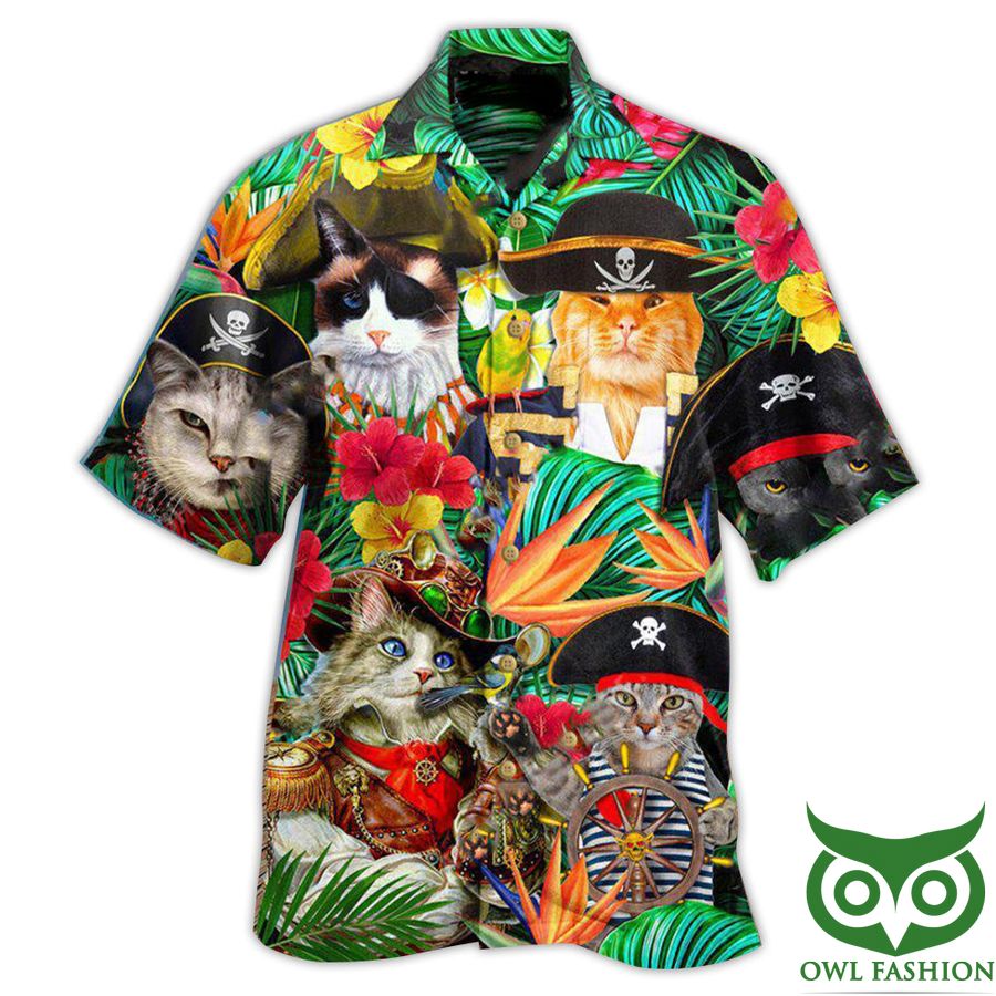 Cats It's Pirate Life For Me Edition Hawaiian Shirt