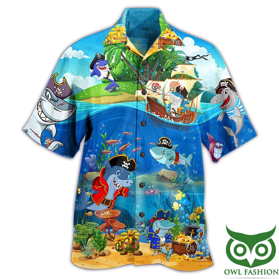 New Hawaiian Shirt Pirate Skull May Collection 2022 - Owl Fashion Shop