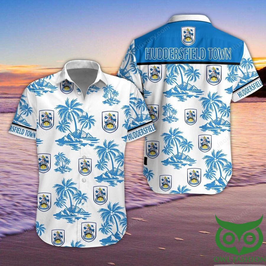 Huddersfield Town A.F.C Button Up Shirt Hawaiian Shirt