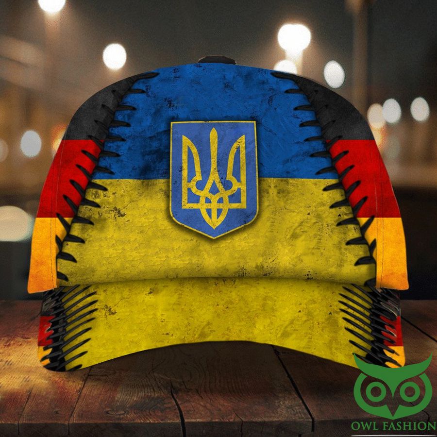 Trident Ukraine Classic Cap Mens Retro Vintage German Flag Merch Support Ukraine 2022