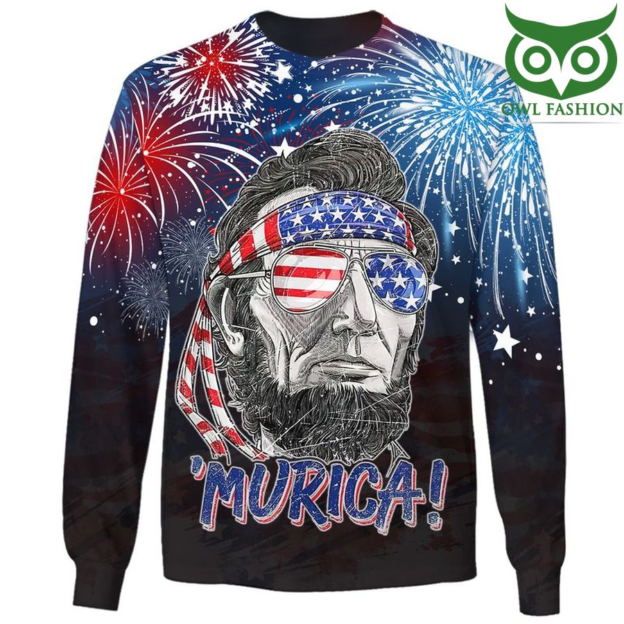 89 American Independence day Murica 3D shirt