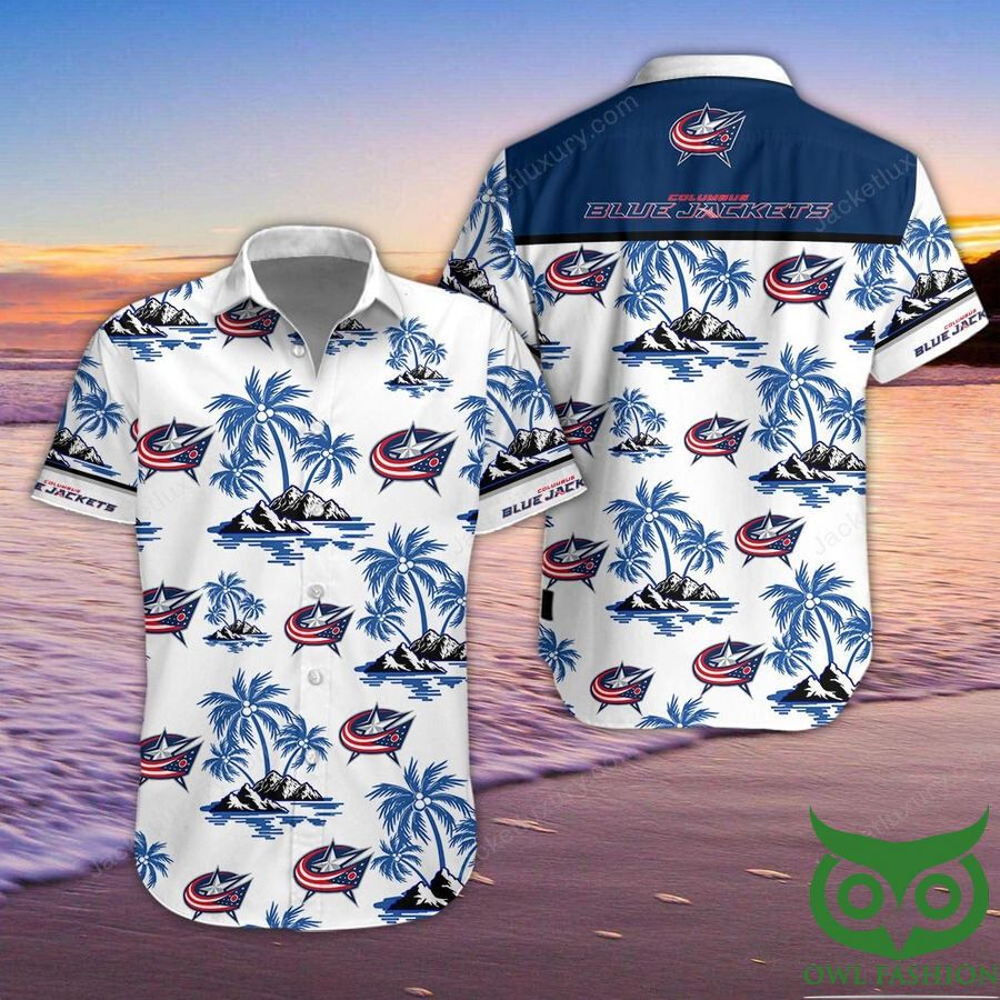 Columbus Blue Jackets Summer Shirt Hawaiian Shirt