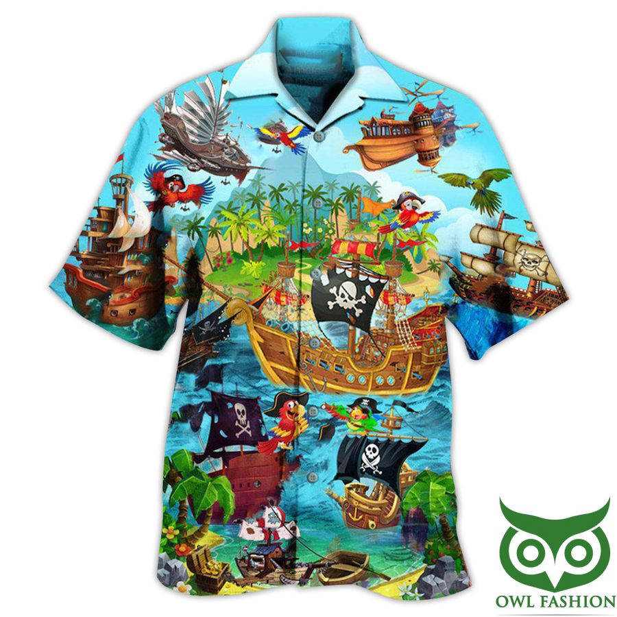 Pirates It's A Pirate Life For Me Edition Hawaiian Shirt