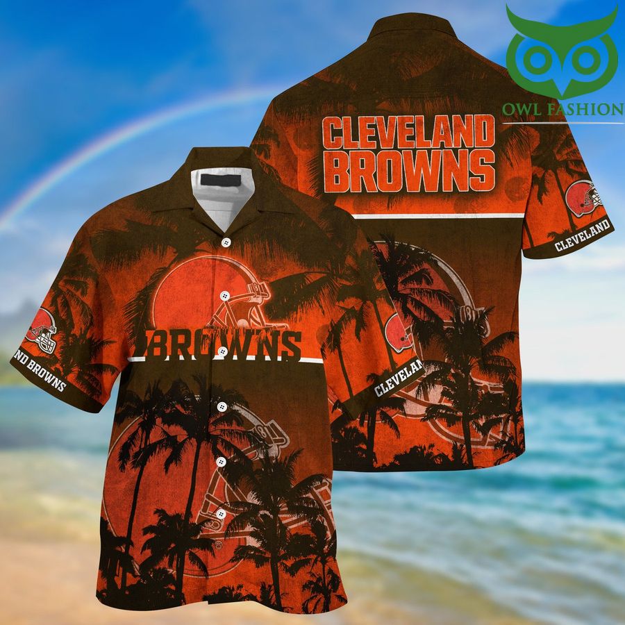 97 Cleveland Browns Hawaiian Shirt Summer Shirt