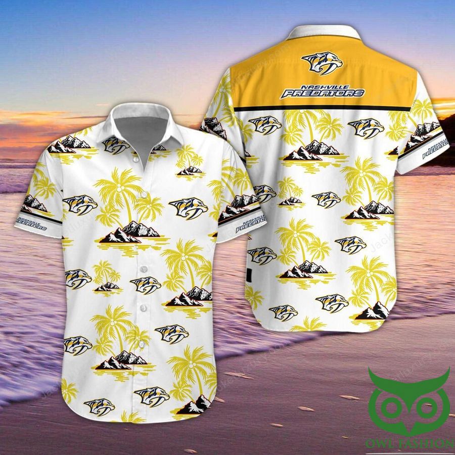 Nashville Predators Summer Shirt Hawaiian Shirt