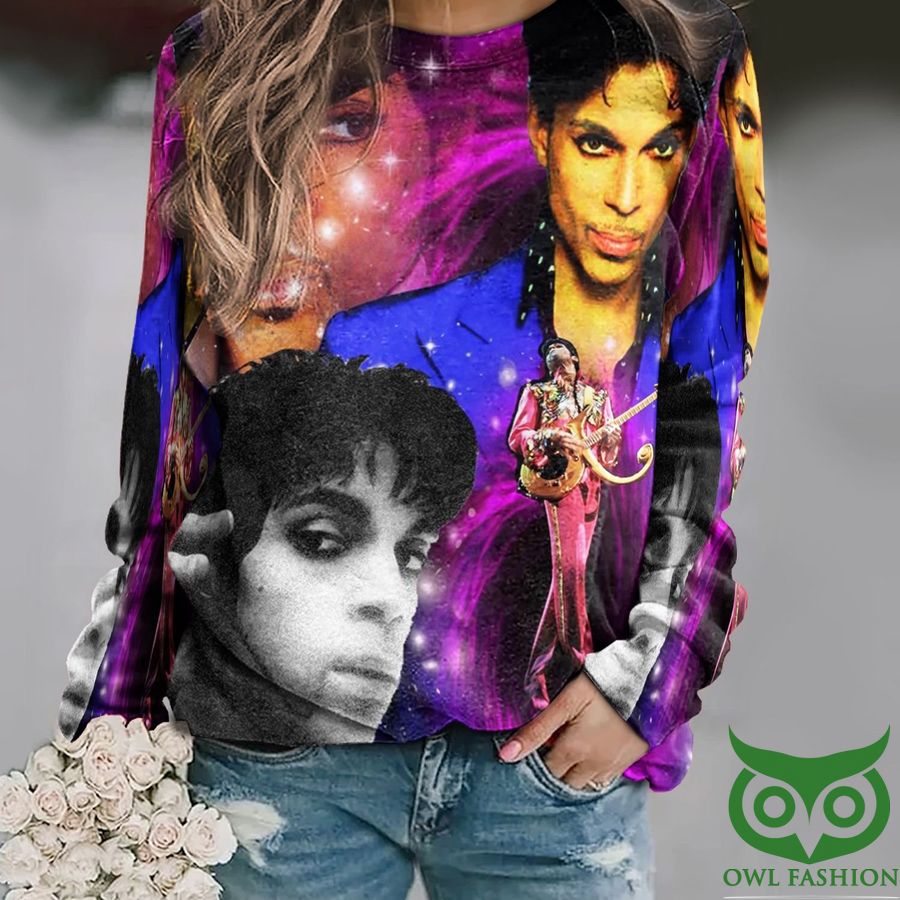 The Artist Prince Different Stages Performances Sweatshirt