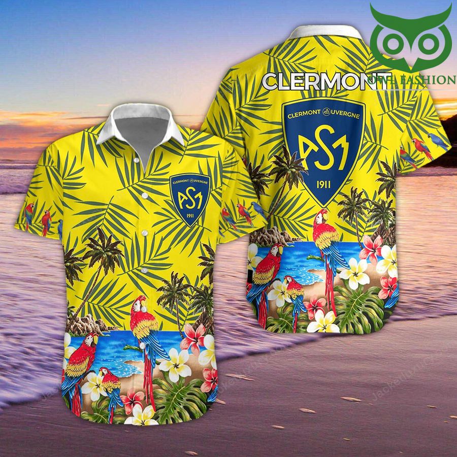 ASM Clermont Auvergne Hawaiian Shirt Hawaiian Shirt summer outfit