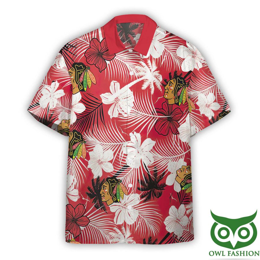 3D NHL Chicago Blackhawks Custom Hawaii Shirt