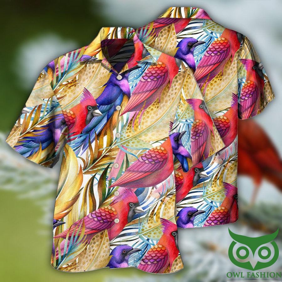 Cardinal tropical life basic Hawaiian Shirt
