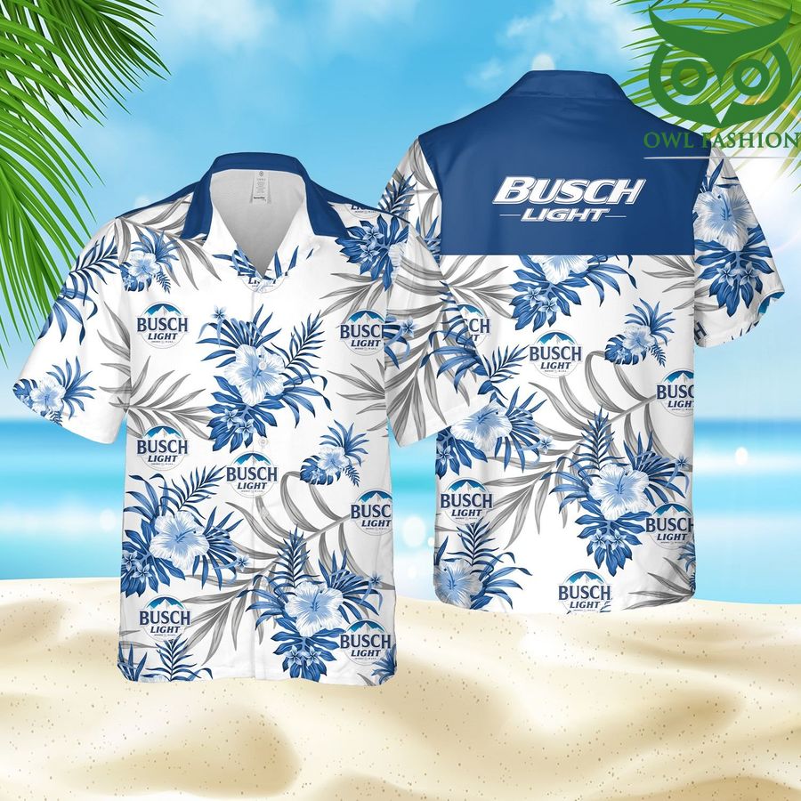 Busch Light beers Lovers Hawaiian Shirt