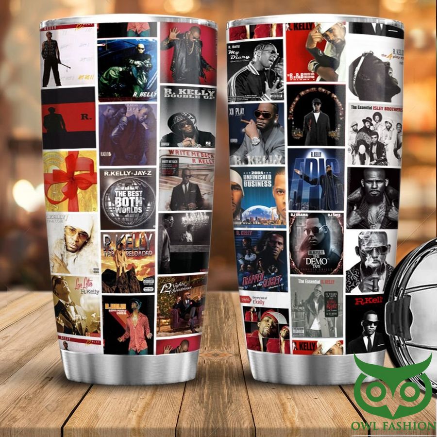 The King Of R&B Jay-Z and R. Kelly Stainless Steel Tumbler