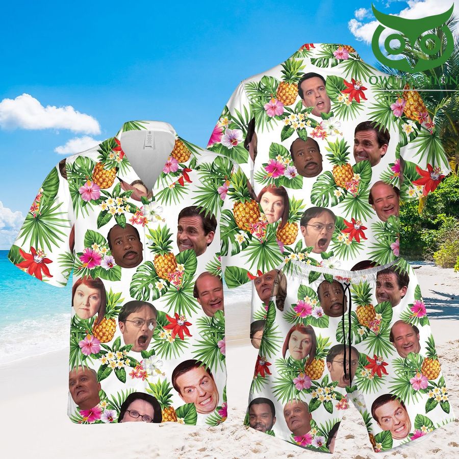 The Office series 3D Hawaii Shirts Shorts summer