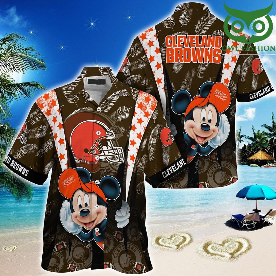 Cleveland Browns Mickey Hawaiian Shirt