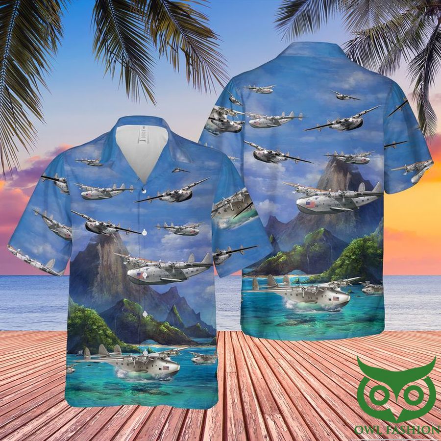 41 US Navy Boeing 314 Clipper Hawaiian Shirt