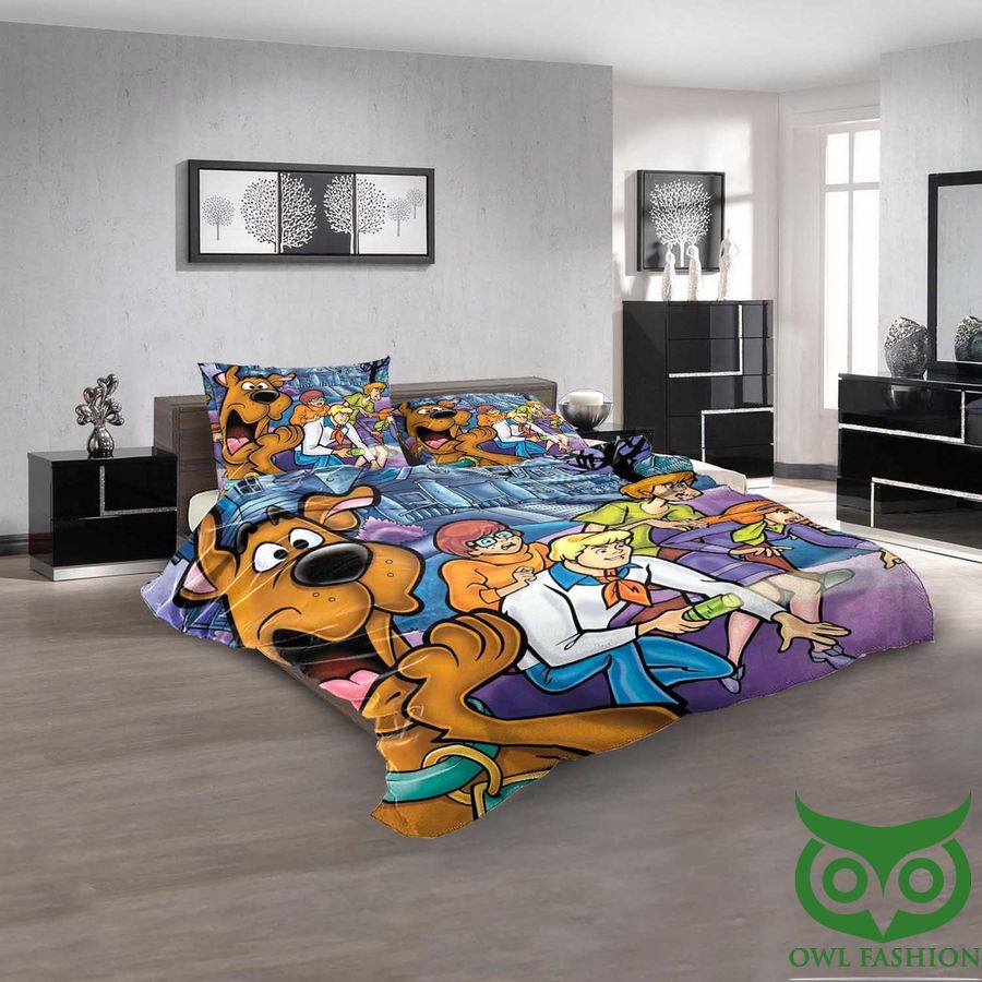 23 Cartoon Movies Scooby Doo and the Alien Invad 3D Bedding Set