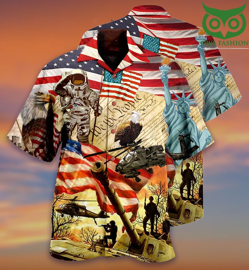 4 America Independence Day Limited Edition Hawaiian Shirt
