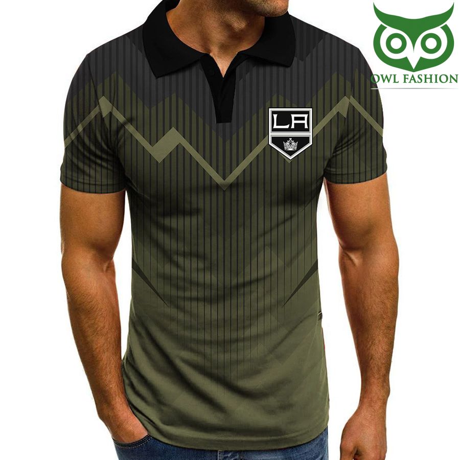 238 NHL Los Angeles Kings Specialized Polo With Multi Color Limited Edtion