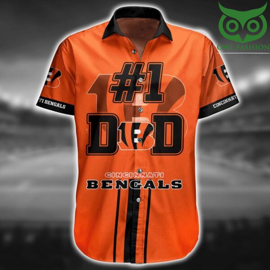 15 NFL Cincinnati Bengals no 1 dob Hawaiian Shirt