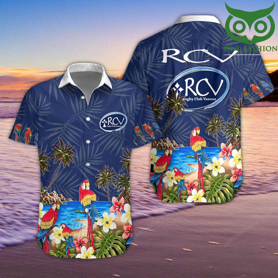 73 Rugby Club Vannes Hawaiian Shirt Hawaiian Shirtsummer outfit