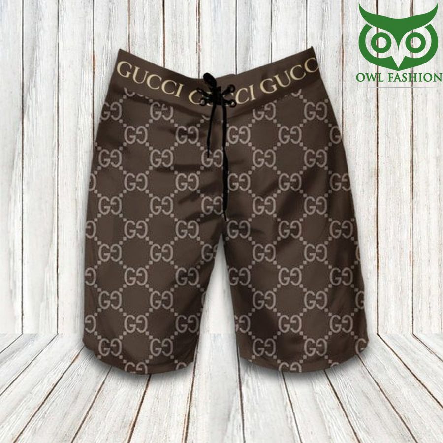 Limited Edition Gucci flower and bee Hawaiian Shirt Shorts - Owl Fashion  Shop