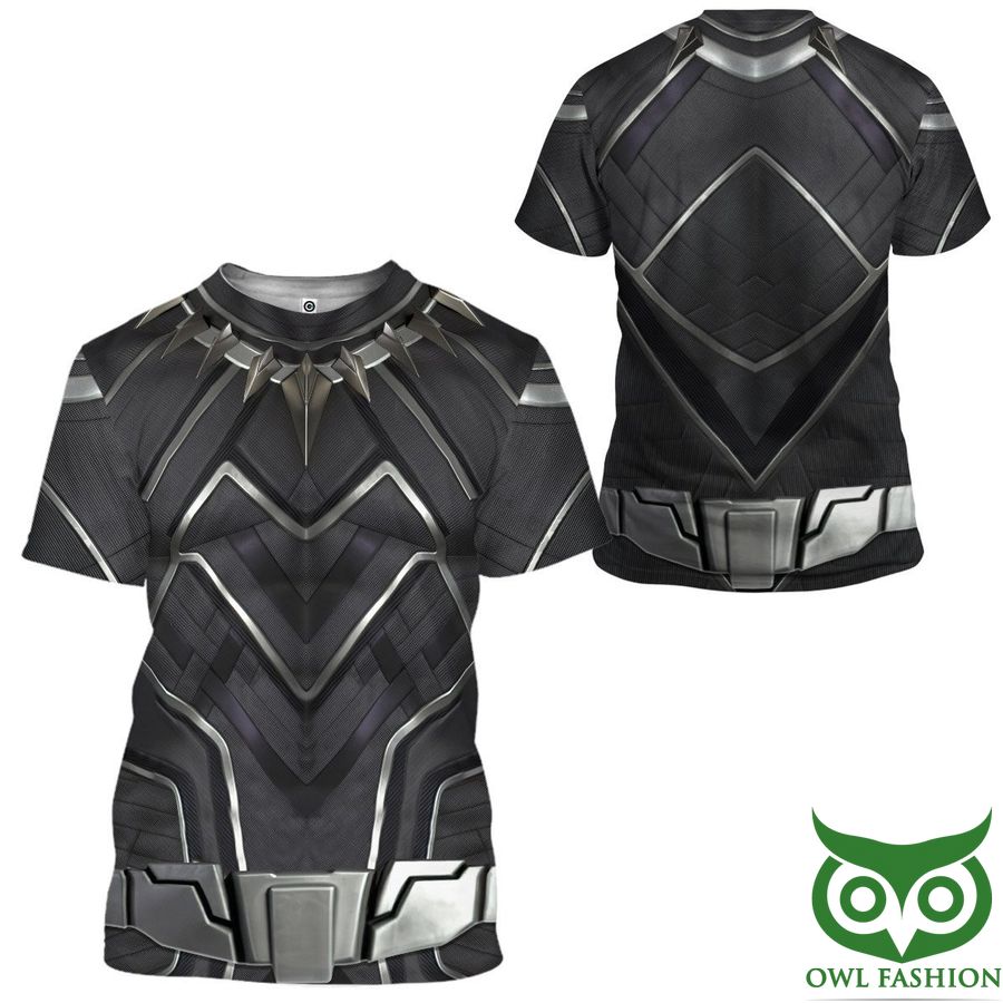 308 3D Black Panther Costume Custom 3D Tshirt