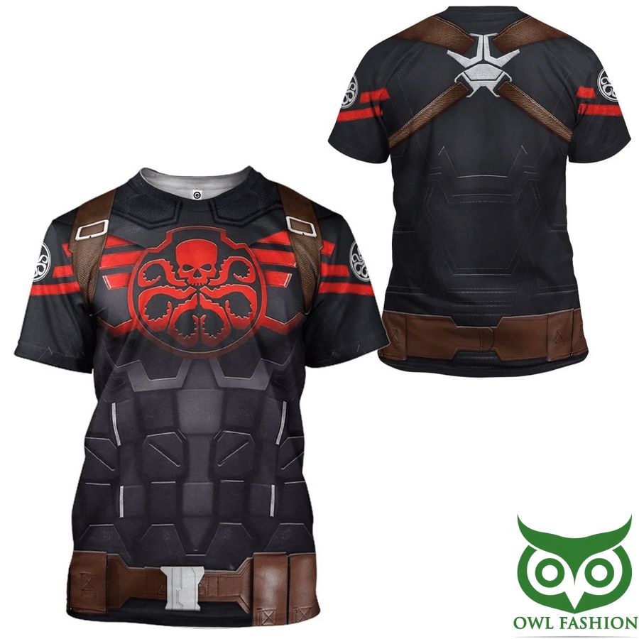 374 3D Captain Hydra Custom 3D T shirt