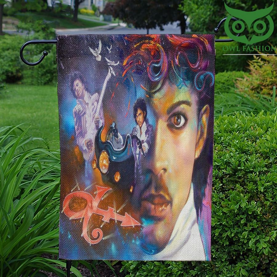 5 The Artist PRINCE Rogers Nelson flag