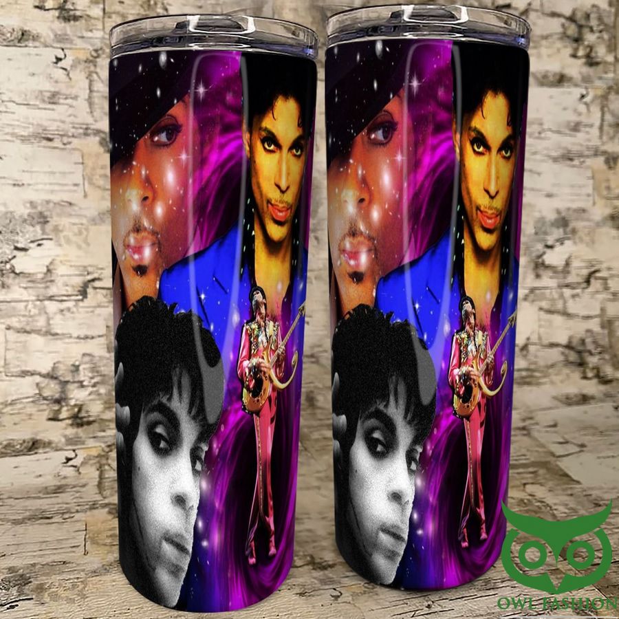 92 The Artist Prince Different Stages Performances Skinny Tumbler
