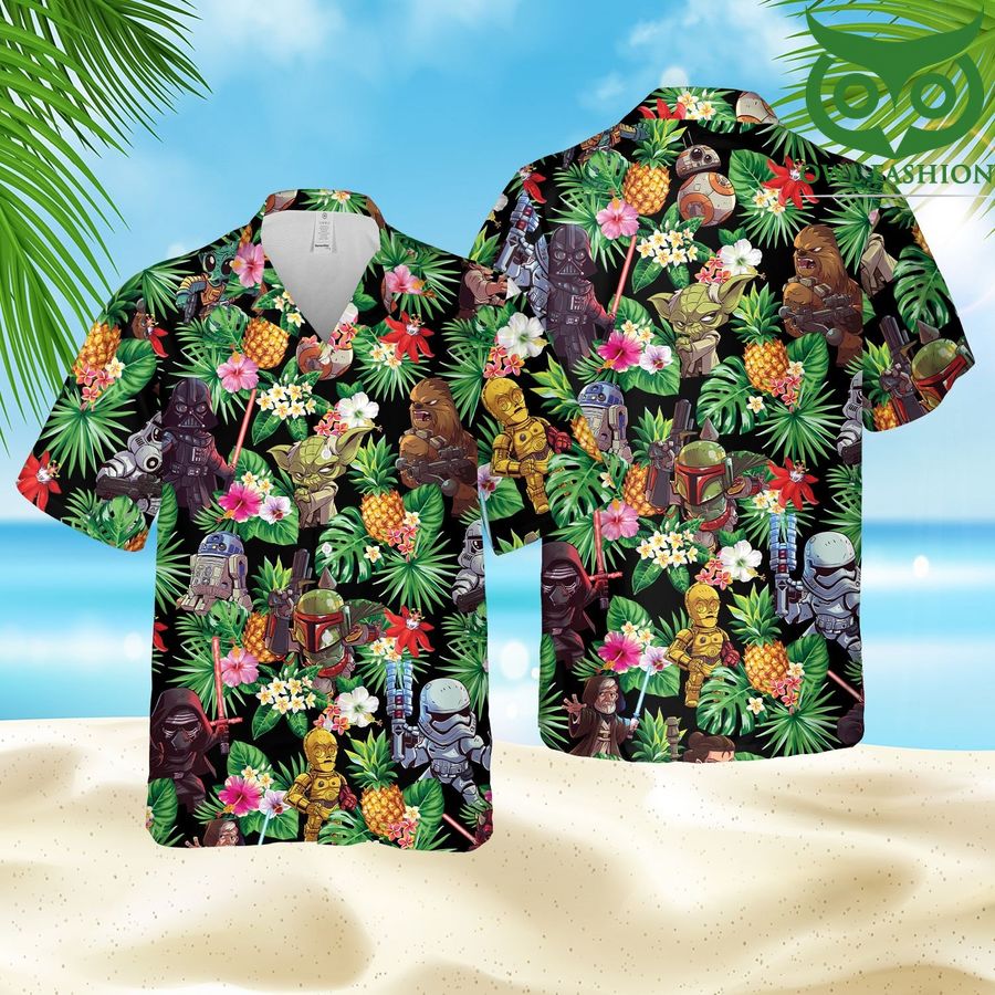 11 Star Wars movies Hawaii Style Summer Hawaiian Shirt