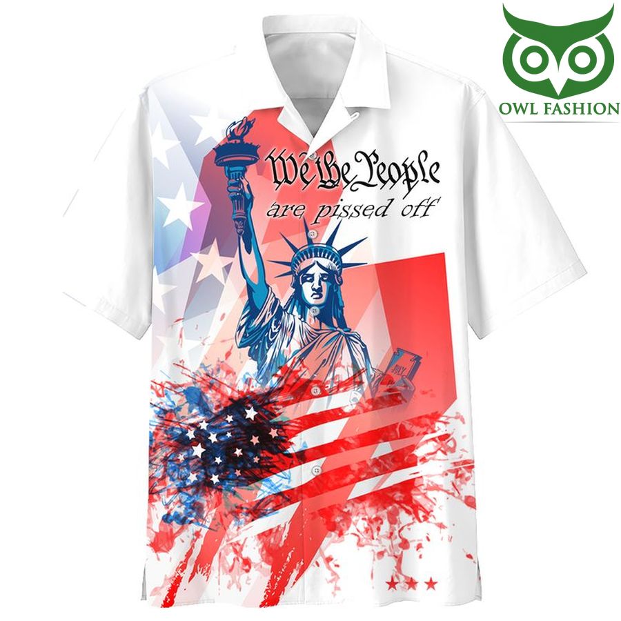 170 American pride Independence day we the people are pissed of 3D shirt